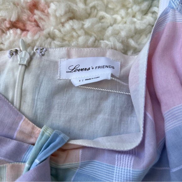 Lovers + Friends | Revolve | Corbin Pastel Plaid Dress NWT - Picture 8 of 12